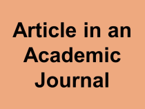 Article in Academic Journal