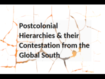 Flyerbild "Postcolonial Hierarchies"